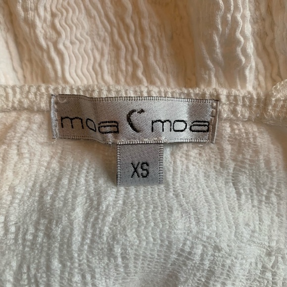 Francesca’s Smocked Crop Tank Top - XSmall - Picture 2 of 2